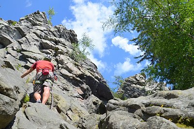 Výstup na Dráteníčky na Vysočině