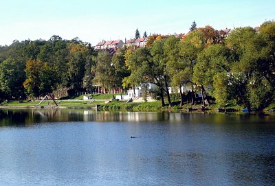 Písecká městská plovárna na Otavě