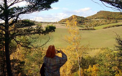 Pohled od Bílých strání *