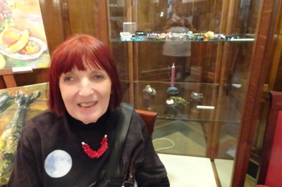 Marcela a výstava výtvarníků