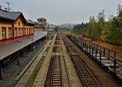 Nádraží v Příbrami