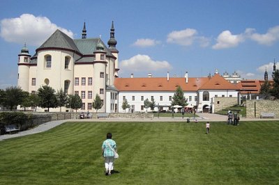 Litomyšl, klášterní zahrada