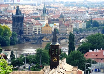 Pohled z Chotkových sadů