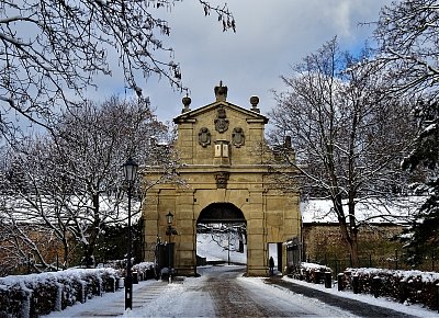 Táborská brána na Vyšehradě