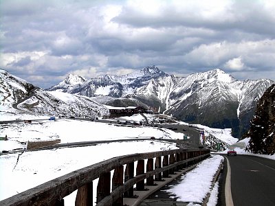 Hoch Tor na Grossglocknerské panoramatické silnici, *