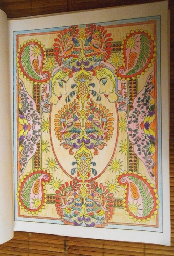 Antistresové omalovánky