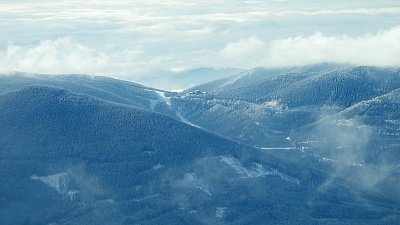 Jeseníky, Červenohorské sedlo