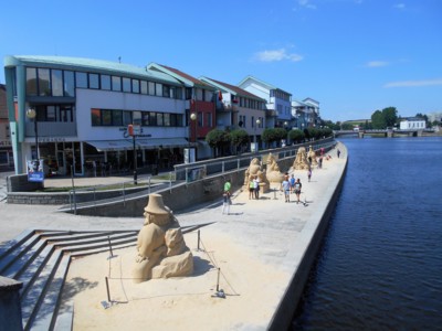 Obří sochy z písku již po jedenácté v Písku