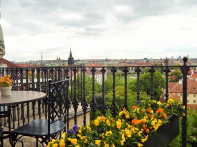 Nádherné výhledy na Prahu