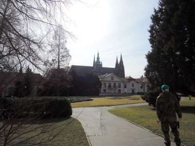 Předjaří na Hradě