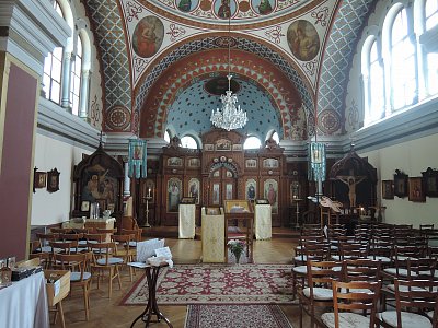 V chrámu Sv. Olgy ve Frant. Lázních