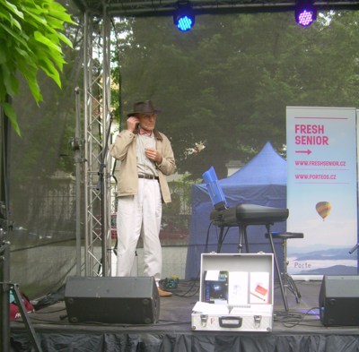 Přípravy na vystoupení