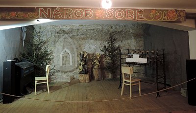 Z výstavy v Betlémské kapli