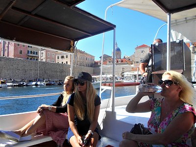 Dubrovník na lodi
