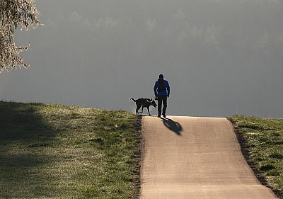 Mrazivé dubnové ráno