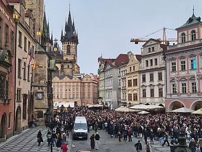 Za chvíli půjdou apoštolové ☺