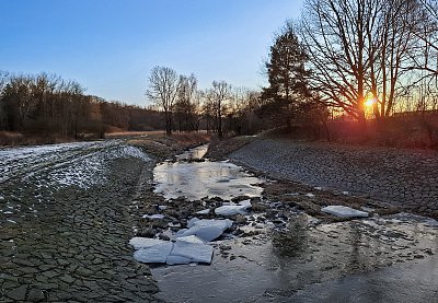 Lednový podvečer ...