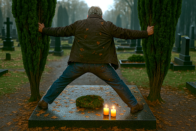 Návštěva hřbitova