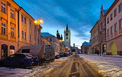 Litoměřice něžně sněžné