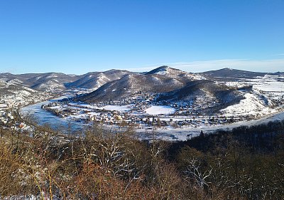 11. leden nad zamrzlým Labem *