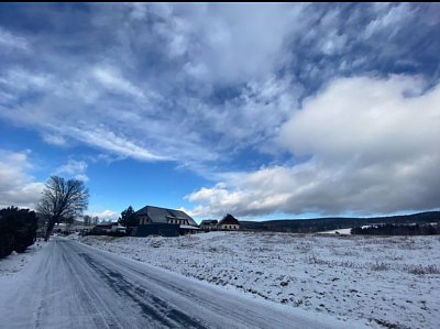 Šumavská zimní obloha *