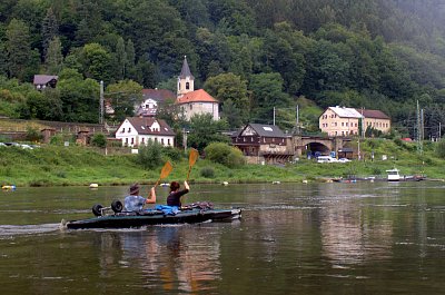 Cíl naší cesty - Dolní Žleb