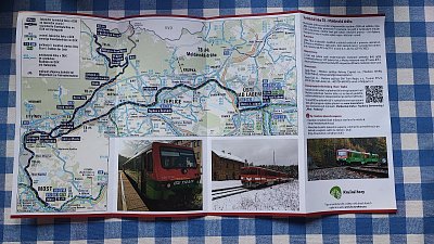 Trasy vlakem na Moldavu