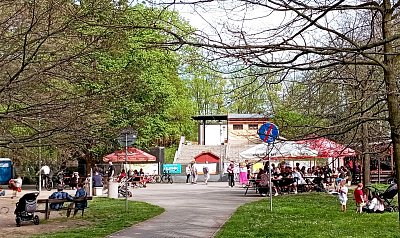 Velikonoční odpoledne na Střeleckém ostrově