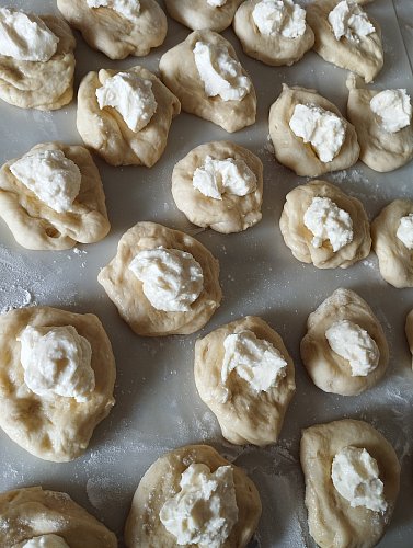 tvaroh na placičkách