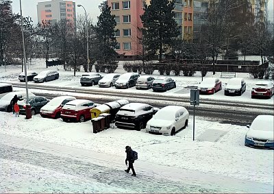 Ranní cesta do školy