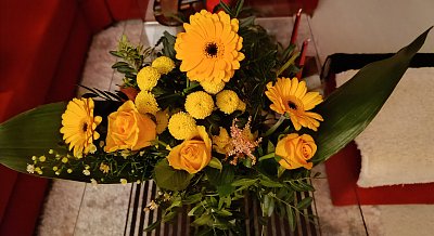 Dělím se o kytku s Blankou L. :-) *