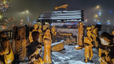 Betlém na náměstí v Havířově *