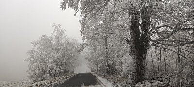 Dnešní mrazivé ráno