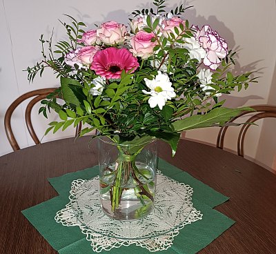 Kytice k diamantovému výročí prvního setkání