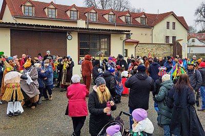 Masopustní tanec nesmí chybět