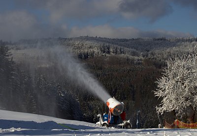 Na sjezdovce na Trojáku