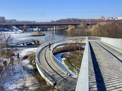 Lávka ve Stodůlkách *