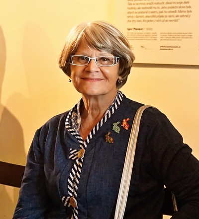 Lidmila Nejedlá v publiku