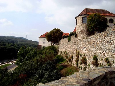 Kadaň. Součást středověkého opevnění.