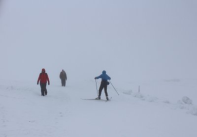 Občas potkáme běžkaře