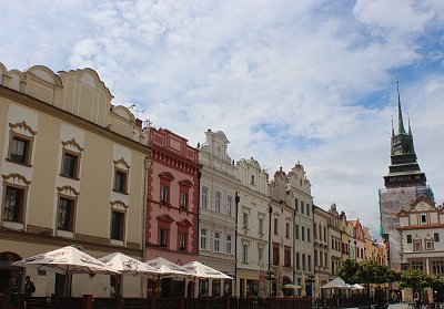 Zelená věž se opravuje