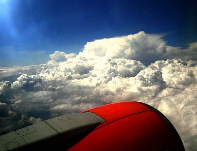 12 000 metrů nad mořem - směr Řím