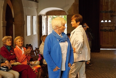 Marie Knotková s Hanou Novotnou, modely Ulla Popken