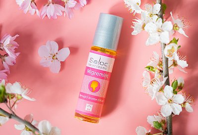 Vaše kapesní záchrana z přírody: 
Bio aroma roll-on Migremint