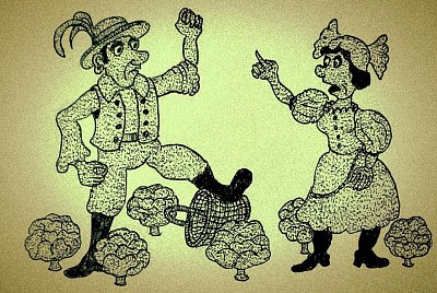 FEJETON: O Nanynce, Pepíčkovi, košíčku a lupení