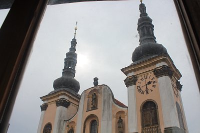 Věže Kostela Panny Marie Sněžné