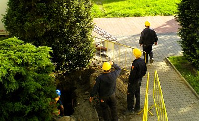 Oprava plynového potrubí