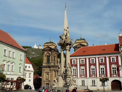 V Mikulově na náměstí