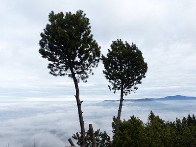 Na 2 borovičky na Velkém Javorníku...