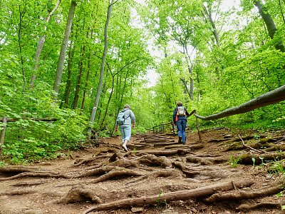 Trochu větší stoupání